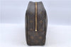 Auth Louis Vuitton Monogram Trousse Toilette 28 Clutch Hand Bag M47522 LV H8903