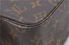 Auth Louis Vuitton Monogram Trousse Toilette 28 Clutch Hand Bag M47522 LV H8903
