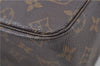 Auth Louis Vuitton Monogram Trousse Toilette 28 Clutch Hand Bag M47522 LV H8903