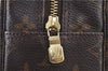 Auth Louis Vuitton Monogram Trousse Toilette 28 Clutch Hand Bag M47522 LV H8903