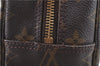 Auth Louis Vuitton Monogram Trousse Toilette 28 Clutch Hand Bag M47522 LV H8903