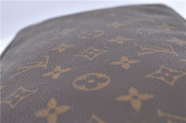 Auth Louis Vuitton Monogram Trousse Toilette 28 Clutch Hand Bag M47522 LV H8903