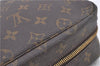 Auth Louis Vuitton Monogram Trousse Toilette 28 Clutch Hand Bag M47522 LV H8903