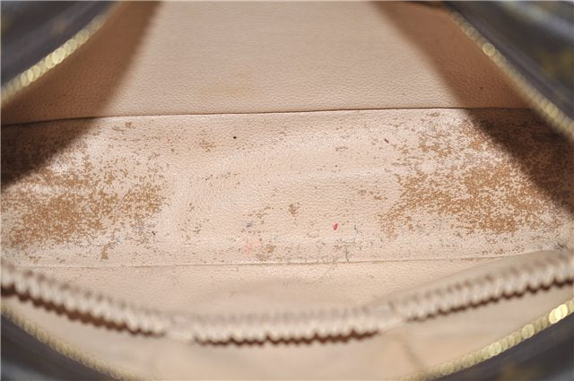 Auth Louis Vuitton Monogram Trousse Toilette 28 Clutch Hand Bag M47522 LV H8903