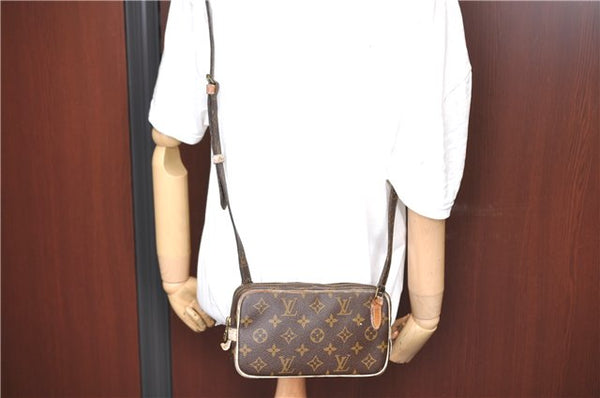 Louis Vuitton Monogram Marly Bandouliere Shoulder Cross Bag Old Model LV H8913