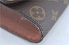 Auth Louis Vuitton Monogram Bordeaux 2Way Shoulder Clutch Bag M51797 LV H8917