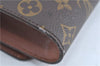 Auth Louis Vuitton Monogram Bordeaux 2Way Shoulder Clutch Bag M51797 LV H8917