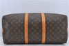 Auth Louis Vuitton Monogram Keepall Bandouliere 50 Boston Bag M41416 LV H8919