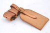 Authentic Louis Vuitton Name tag Handle Holder Beige 10Set LV H8922