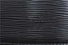 Authentic Louis Vuitton Epi Cannes Cosmetic Hand Bag Black M48032 LV H8925