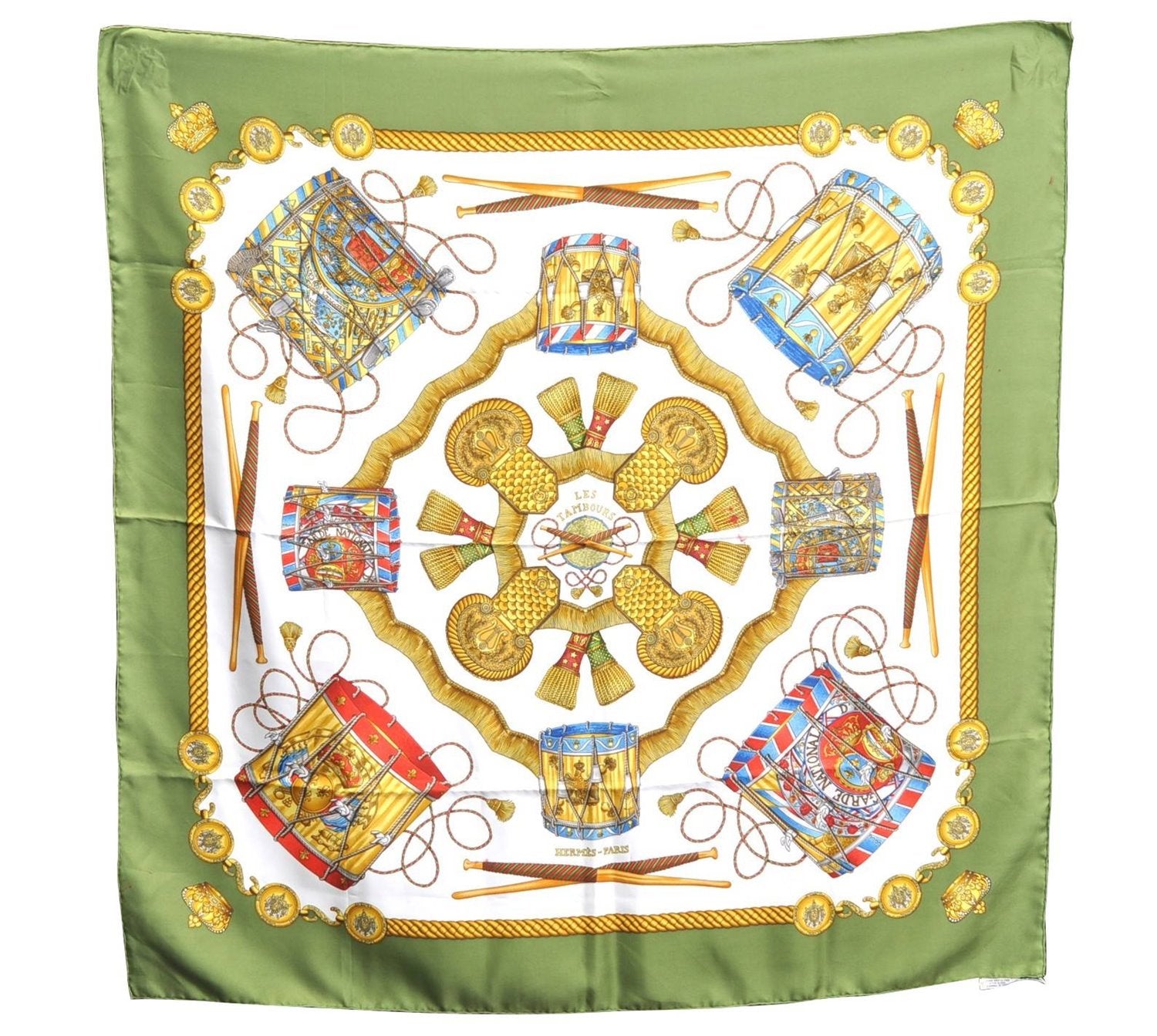 Authentic HERMES Carre 90 Scarf 