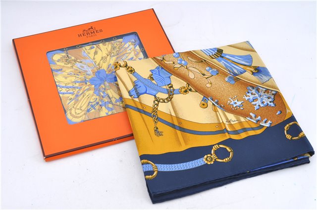 Authentic HERMES Carre 90 Scarf 