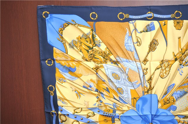 Authentic HERMES Carre 90 Scarf 