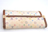 Louis Vuitton Monogram Multicolor Portefeuille International Wallet White H8933