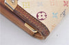 Louis Vuitton Monogram Multicolor Portefeuille International Wallet White H8933