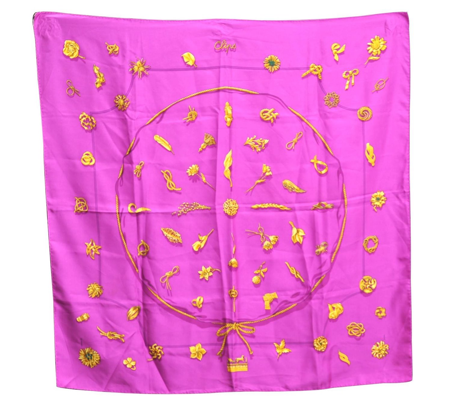 Authentic HERMES Carre 90 Scarf 