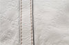 Authentic GUCCI Micro GG Guccissima Leather Shoulder Bag 211937 White H8942