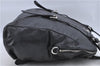 Authentic PRADA Leather Shoulder Bag Purse Black H8944