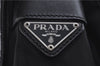 Authentic PRADA Nylon Leather Shoulder Cross Body Bag Black H8949