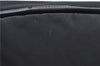 Authentic PRADA Nylon Leather Shoulder Cross Body Bag Black H8949