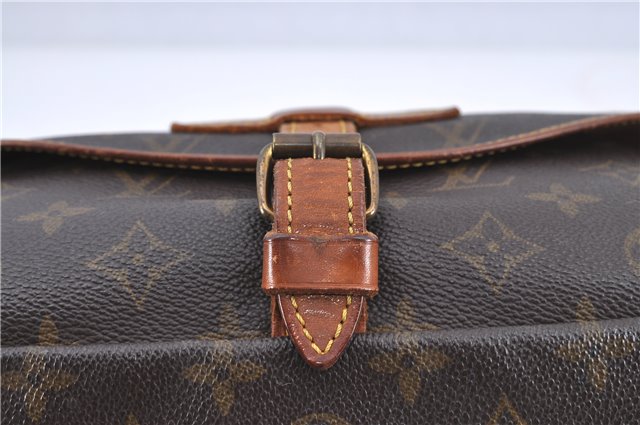 Auth Louis Vuitton Monogram Saumur 30 Shoulder Cross Body Bag M42256 LV H8954