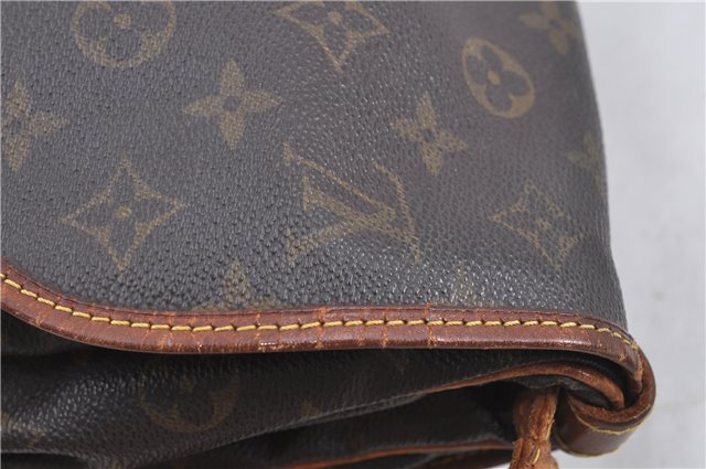 Auth Louis Vuitton Monogram Saumur 30 Shoulder Cross Body Bag M42256 LV H8954