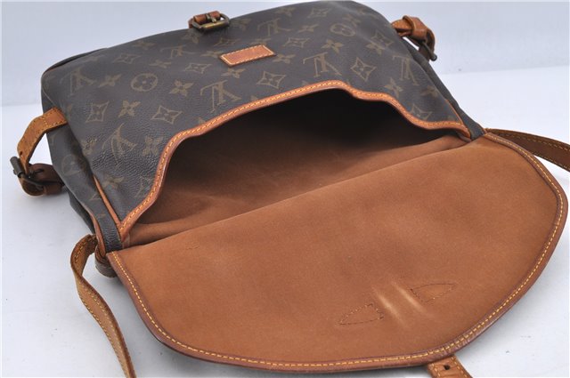 Auth Louis Vuitton Monogram Saumur 30 Shoulder Cross Body Bag M42256 LV H8954