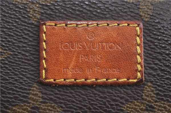 Auth Louis Vuitton Monogram Saumur 30 Shoulder Cross Body Bag M42256 LV H8954