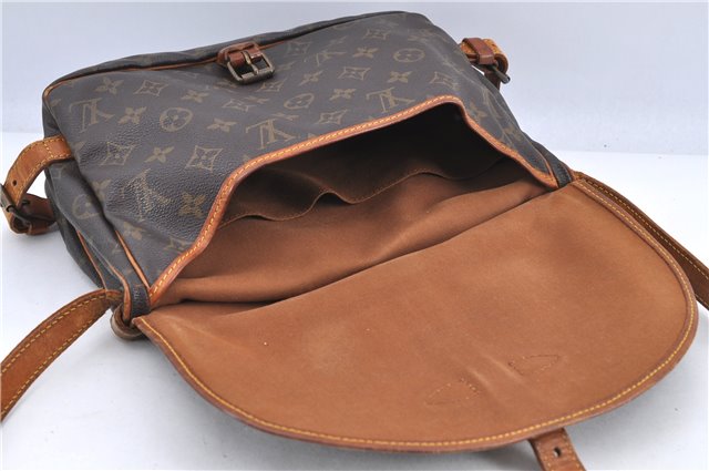 Auth Louis Vuitton Monogram Saumur 30 Shoulder Cross Body Bag M42256 LV H8954