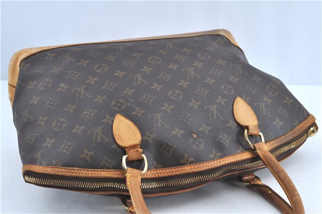 Authentic Louis Vuitton Monogram Rock It Horizontal Hand Bag M40104 Junk H8957