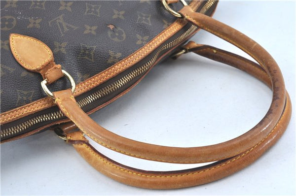 Authentic Louis Vuitton Monogram Rock It Horizontal Hand Bag M40104 Junk H8957