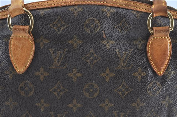 Authentic Louis Vuitton Monogram Rock It Horizontal Hand Bag M40104 Junk H8957