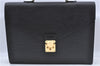 Authentic Louis Vuitton Epi Serviette Conseiller Black Briefcase M54422 LV H8960