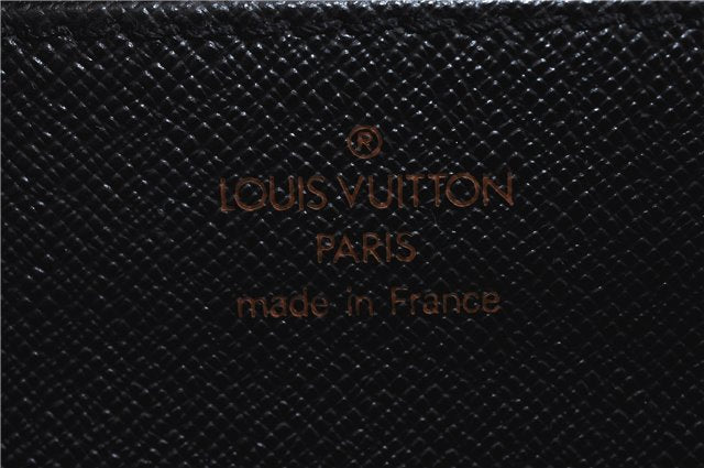 Authentic Louis Vuitton Epi Serviette Conseiller Black Briefcase M54422 LV H8960