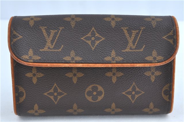 Auth Louis Vuitton Monogram Pochette Florentine Pouch Waist Bag M51855 LV H8963