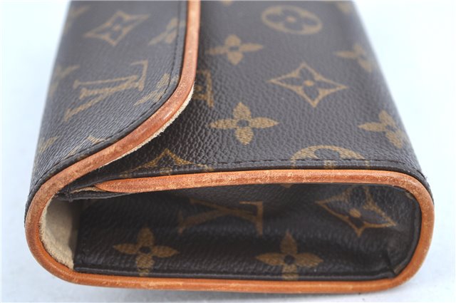 Auth Louis Vuitton Monogram Pochette Florentine Pouch Waist Bag M51855 LV H8963