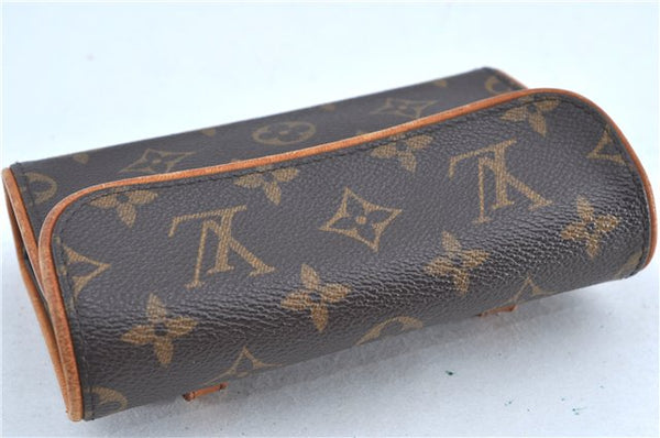 Auth Louis Vuitton Monogram Pochette Florentine Pouch Waist Bag M51855 LV H8963