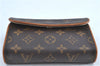 Auth Louis Vuitton Monogram Pochette Florentine Pouch Waist Bag M51855 LV H8963