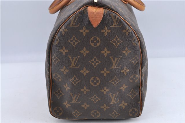 Authentic Louis Vuitton Monogram Speedy 40 Hand Bag M41522 LV H8964