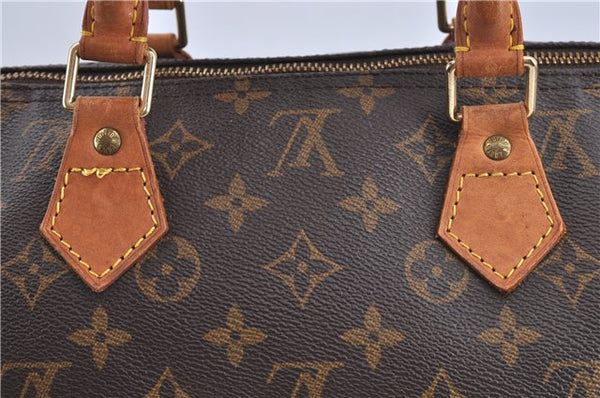 Authentic Louis Vuitton Monogram Speedy 40 Hand Bag M41522 LV H8964