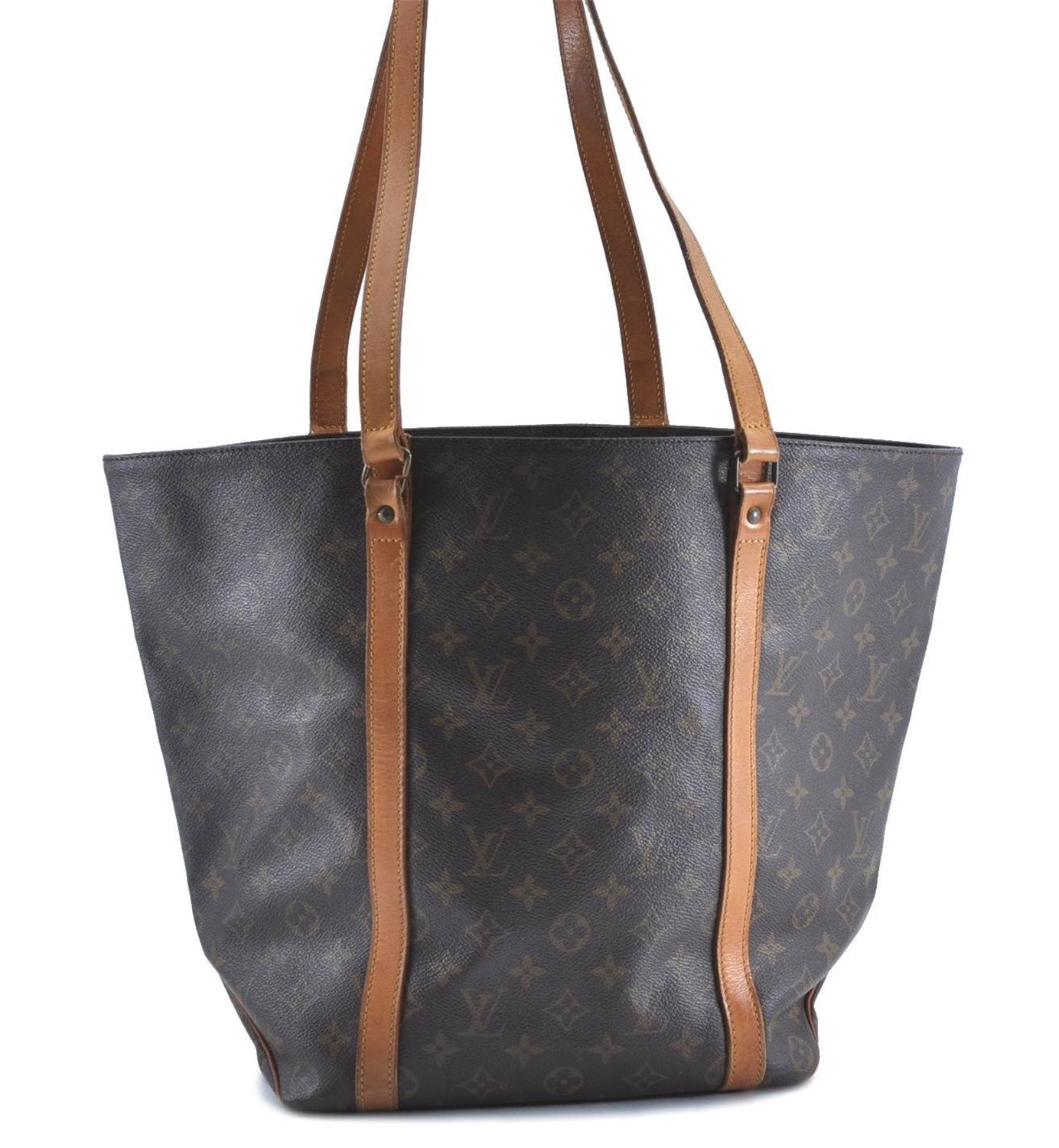 Authentic Louis Vuitton Monogram Sac Shopping PM Tote Bag M51108 LV H8967