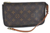 Authentic Louis Vuitton Monogram Pochette Accessoires Pouch M51980 LV H8970