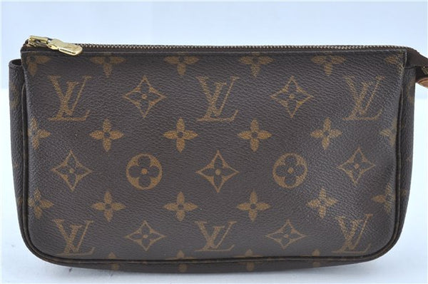 Authentic Louis Vuitton Monogram Pochette Accessoires Pouch M51980 LV H8970