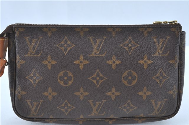 Authentic Louis Vuitton Monogram Pochette Accessoires Pouch M51980 LV H8970