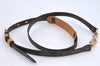 Authentic Louis Vuitton Monogram Brown Shoulder Strap 39.4-46.5" LV H8972
