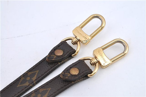 Authentic Louis Vuitton Monogram Brown Shoulder Strap 39.4-46.5" LV H8972