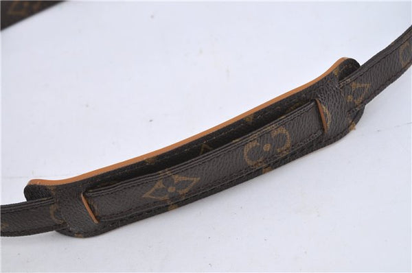 Authentic Louis Vuitton Monogram Brown Shoulder Strap 39.4-46.5" LV H8972