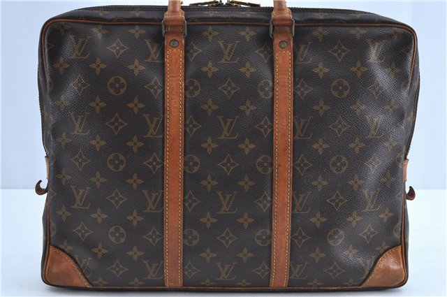 Auth Louis Vuitton Monogram Porte Documents Voyage Briefcase M53361 LV H8973