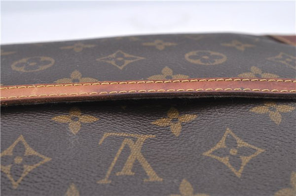 Authentic Louis Vuitton Monogram Compiegne 28 Clutch Hand Bag M51845 LV H8977