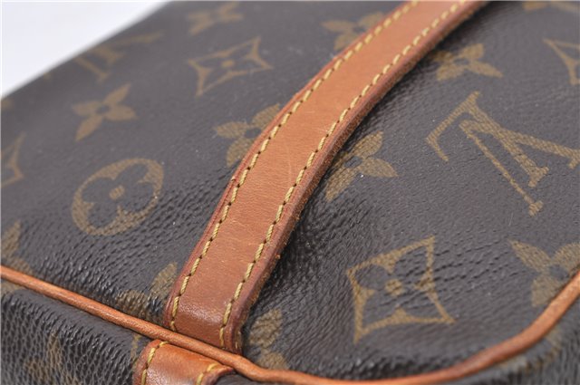 Authentic Louis Vuitton Monogram Compiegne 28 Clutch Hand Bag M51845 LV H8977